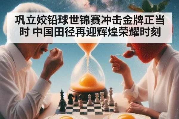 巩立姣铅球世锦赛冲击金牌正当时 中国田径再迎辉煌荣耀时刻